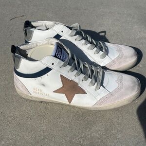 Golden Goose Mid Star Sneakers Womens Size 10/40
